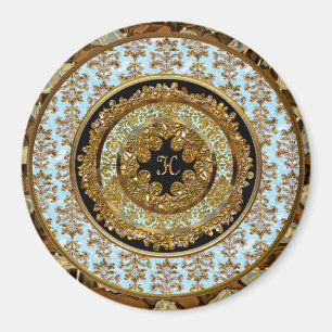 Abbigail Robineau Victoriaans monogrammagneet Magneet