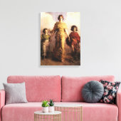 Abbott Handerson Thayer Een Maagd Canvas Poster Afdruk (Insitu (Woonkamer))
