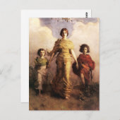 Abbott Handerson Thayer Une Carte Postale Vierge (Devant / Derrière)