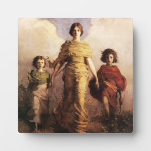 Abbott Handerson Thayer Une Plaque Vierge