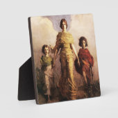 Abbott Handerson Thayer Une Plaque Vierge (Recto)