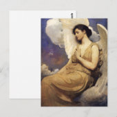 Abbott Handerson Thayer Winged Figuur Briefkaart (Voorkant / Achterkant)
