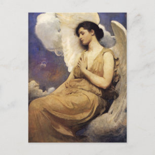 Abbott Handerson Thayer Winged Figuur Briefkaart