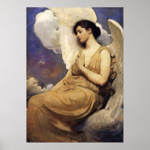 Abbott Handerson Thayer Winged Figuur Poster