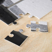 Abby avec Zorro au puzzle avant de porte (Côté)