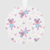 Abby Cadabby Baby's 1st Christmas Photo Ornament (dos)