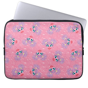 Abby Cadabby bont gezichts patroon Laptop Sleeve