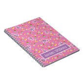 Abby Cadabby Cupcake Feest Patroon Notitieboek (Rechterzijde)