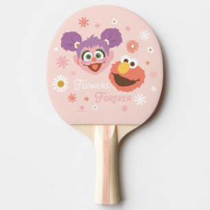 Abby Cadabby en Elmo Flowers Forever Tafeltennisbatje