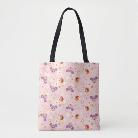 Abby Cadabby en Elmo | Woodland Pattern Draagtas (Voorkant)