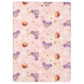 Abby Cadabby en Elmo | Woodland Pattern Klembord (Achterkant)