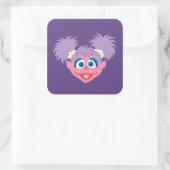 Abby Cadabby Face Vierkante Sticker (Tas)