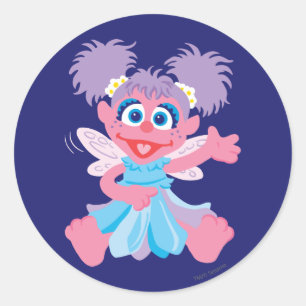 Abby Cadabby Fee Ronde Sticker