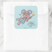 Abby Cadabby Flying Vierkante Sticker (Tas)
