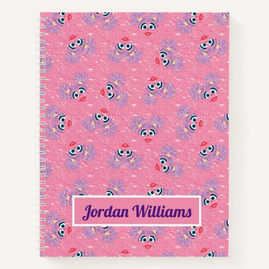 Abby Cadabby Fur Face Pattern Notitieboek (Voorkant)