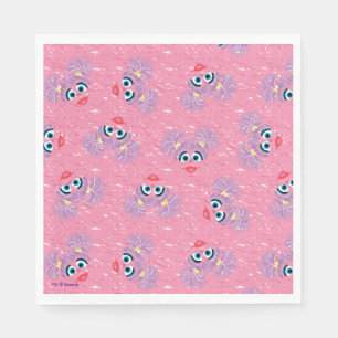 Abby Cadabby Fur Face Pattern Servet