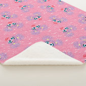 Abby Cadabby Fur Face Pattern Sherpa Deken (3/4)