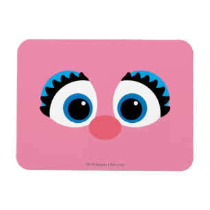 Abby Cadabby Groot Gezicht Magneet