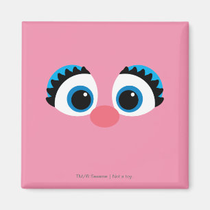 Abby Cadabby Groot Gezicht Magneet