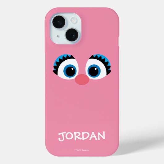 Abby Cadabby Groot Gezicht | Voeg je naam toe Case-Mate iPhone Case (Achterkant)