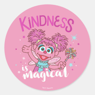 Abby Cadabby - Kindness is Magisch Ronde Sticker
