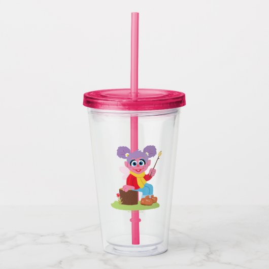 Abby Cadabby | Making S'mores Acryl Drinkbeker (Voorkant)
