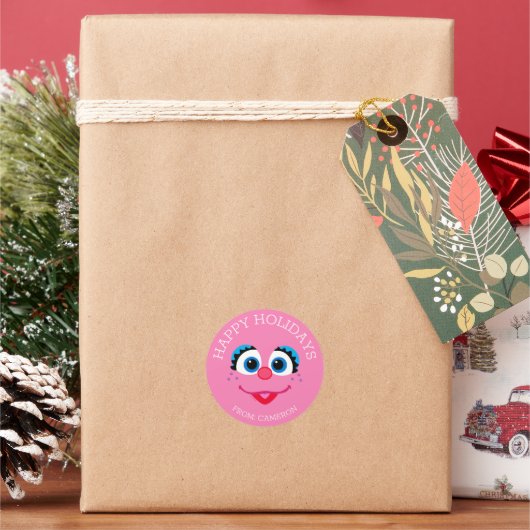 Abby Cadabby Merry Christmas Gift Label (Feestdagen)