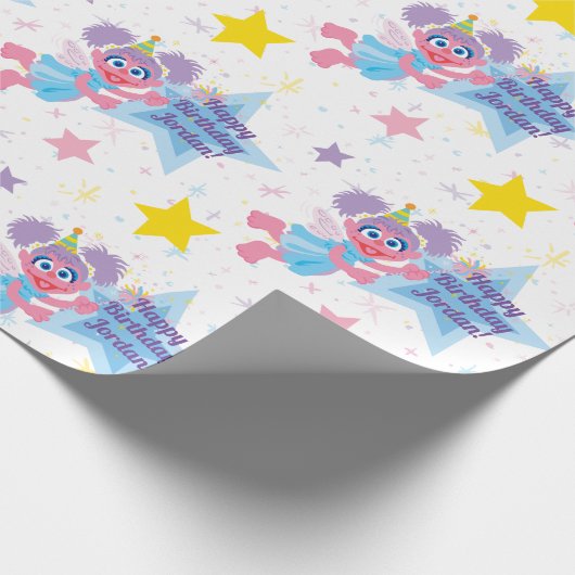 Abby Cadabby Party Star Pattern Cadeaupapier (Hoek)
