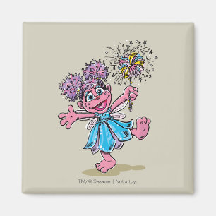 Abby Cadabby Retro Art Magneet