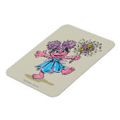 Abby Cadabby Retro Art Magneet (Linkerzijde)