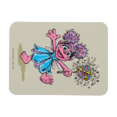 Abby Cadabby Retro Kunst Magneet (Horizontaal)