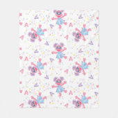 Abby Cadabby Sparkle Pattern Fleece Deken (Voorkant)