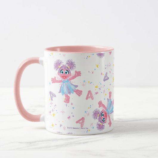 Abby Cadabby Sparkle Pattern Mok (Links)