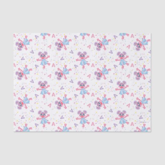 Abby Cadabby Sparkle Pattern Tissuepapier (Voorkant)