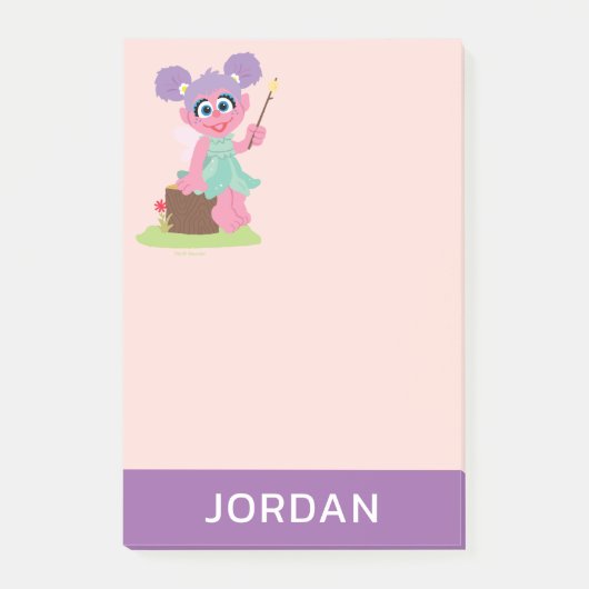 Abby Cadabby Toasting Marshmallows Post-it® Notes (Voorkant)