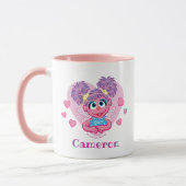 Abby Cadabby Valentijn Hart Grafisch Mok (Links)