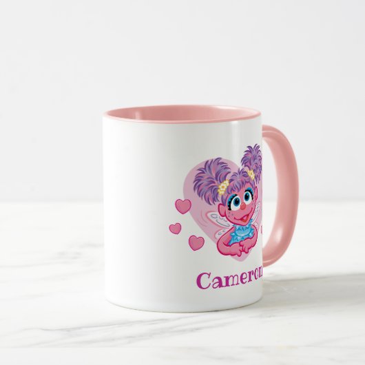 Abby Cadabby Valentijn Hart Grafisch Mok (Voorkant rechts)