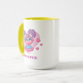 Abby Cadabby Valentijn Hart Grafisch Mok (Voorkant links)