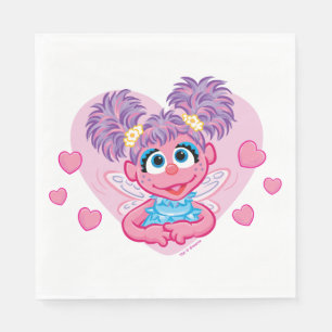 Abby Cadabby Valentijn Hart Grafisch Servet