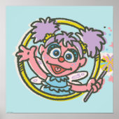 Abby Cadabby Vintage Poster (Voorkant)