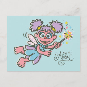 Abby Cadabby Vliegt Briefkaart