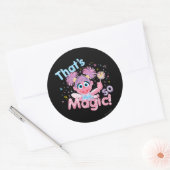 Abby Cadabby Wand Ronde Sticker (Envelop)