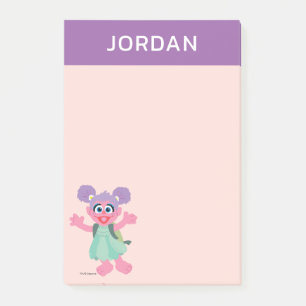 Abby Cadabby Woodland   Jouw namen toevoegen Post-it® Notes