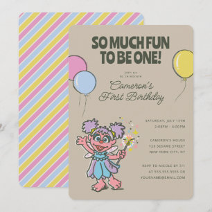 Abby Cadabby   Zoveel plezier om een dag te worden Kaart