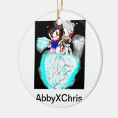 Abby de kat Ornament (Links)