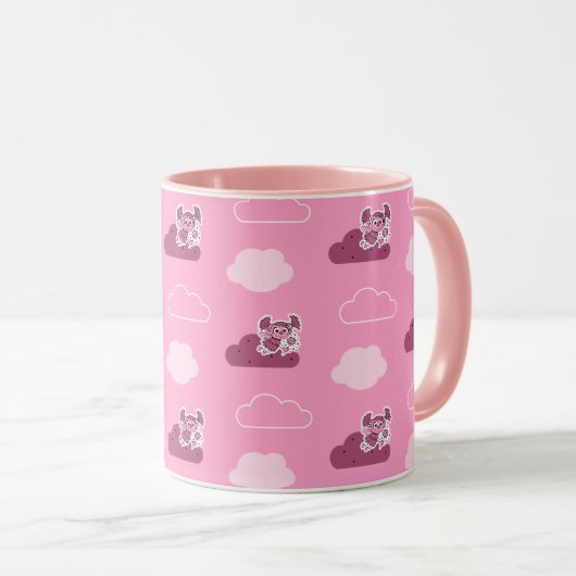 Abby Doodley Cloud Pattern Mok (Voorkant rechts)