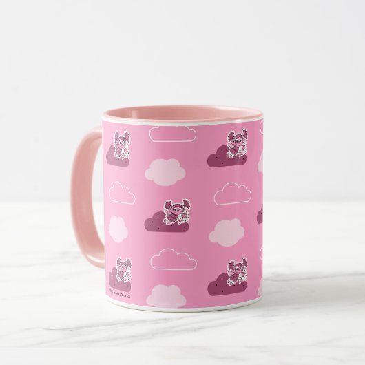 Abby Doodley Cloud Pattern Mok (Voorkant links)