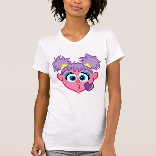 Abby Face gooit een kus T-shirt (Voorkant)