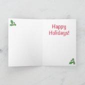 Abby, la carte de voeux de Noël Kitty (Intérieur)