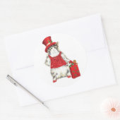 Abby, les stickers uniques Christmas Kitty (Enveloppe)